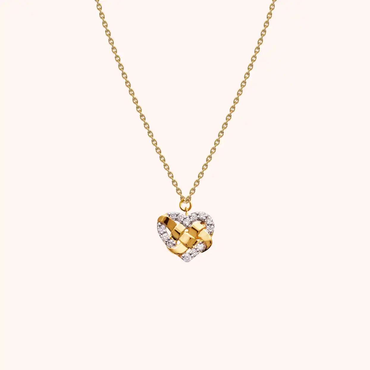 Knotted Heart Pendant