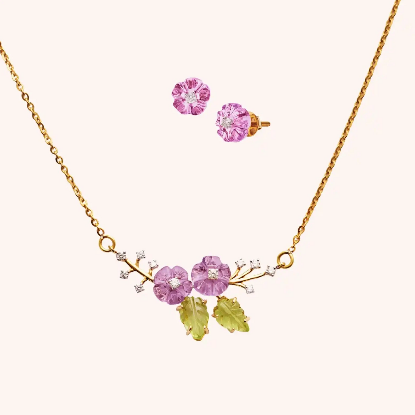 Amethyst Blossom Set