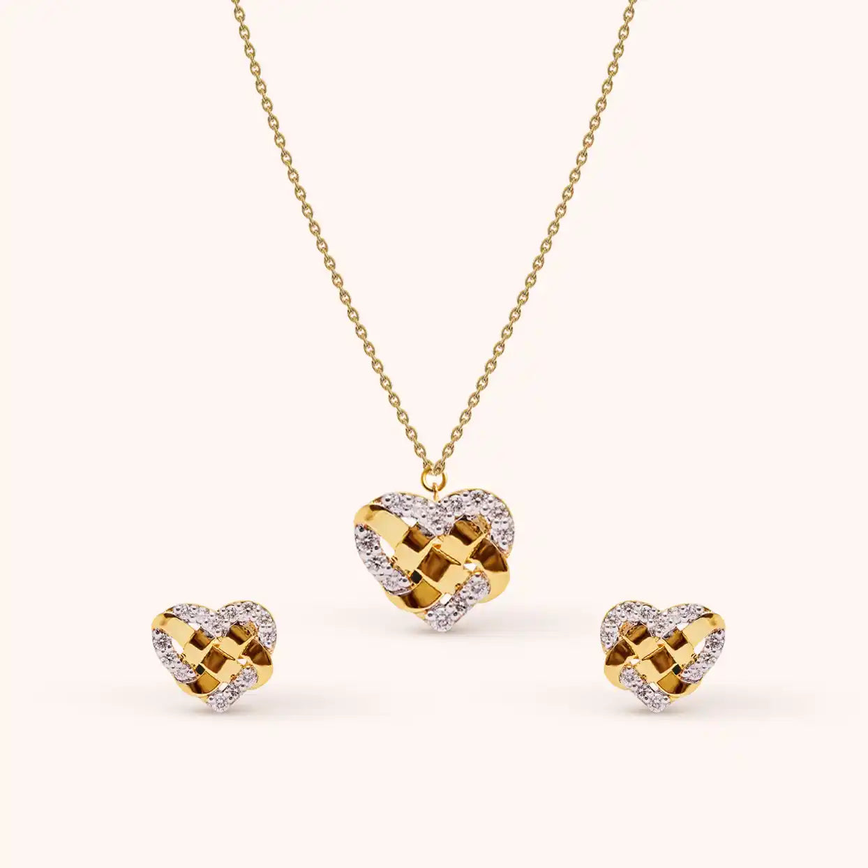 Knotted Heart Set