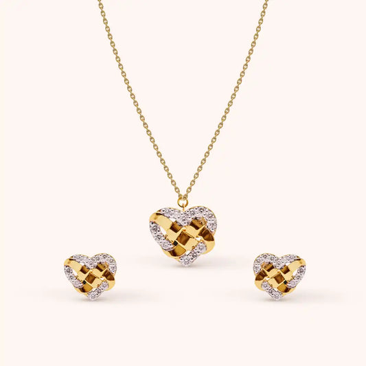 Knotted Heart Set