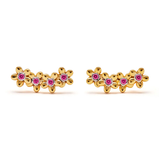 Pink Petaline Earrings