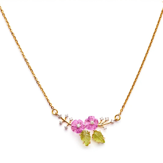 Amethyst Garden Necklace